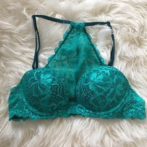 VS PINK Date Push-up Racerback Bra (Lace)